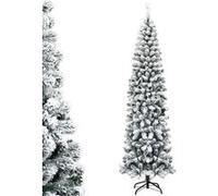 Sapin de Noël/Arbre de Noël Artificiel à Flocons de Neige 230 CM, 641 Branches, avec Aiguilles en PVC 230 CM G
