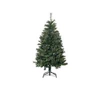 HOMCOM Sapin de Noël artificiel 665 branches – H. 150 cm – Support pied – Vert