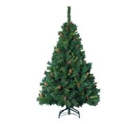 Feeric Lights & Christmas – Sapin de Noël Majestic 150 cm vert pommes de pin – Vert G
