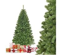 Sapin de Noël Artificiel 180 CM COSTWAY - Ouverture Automatique des Branches - Support en Métal - 928 Branches - Décoration de Fête