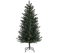 Sapin de Noël Artificiel 180 cm - HOMCOM - Arbre de Noël avec support en acier pliable 467 Branches épines Grand réalisme Vert