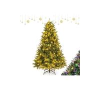 Sapin de noël artificiel 180cm arbre de noël artificiel avec 350 lumières led