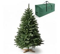 Sapin de Noël Artificiel 220cm Arbre de Noël Support et Sac de Rangement Inclus