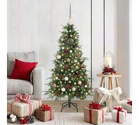 Sapin de Noël Artificiel à Branches Articulées PE et PVC Décorations vidaXL vida