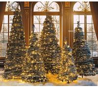 Sapin de Noël artificiel avec éclairage pop-up 180 cm