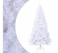 Sapin de Noël artificiel avec Flocons de Neige 240 cm PVC Arbre Jardin vidaXL