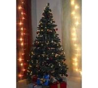 Sapin de Noël artificiel avec support 180 cm Vert G