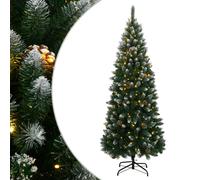 Vidaxl Sapin De Noël With Decorative String Lights Vert 180 Cm Pvc