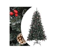 Sapin de Noël artificiel avec support Vert 150 cm PVC