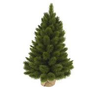 Sapin de Noël Artificiel avec toile de jute Camden - H60 x Ø43 cm - Vert - Triumph Tree