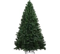 Sapin de Noël artificiel - COMHOMA - 195 cm - En PVC - Avec plus de 1000 pointes
