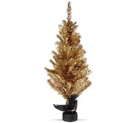 Sapin de Noël artificiel doré 90 cm
