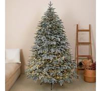 Sapin de Noël Artificiel en PE Grandes Décorations de Noël Artificielles Arbre de Noel Idéal pour Hôtels, Maisons, Restaurants, Bureaux et Écoles(210cm/82.7")