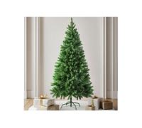Sapin de Noël artificiel en PVC avec support naturel vert