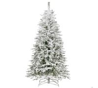 Sapin de Noël artificiel - Épicéa enneigé premium 220 cm