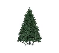 Sapin de Noël artificiel H.210 cm 1674 branches épines grand réalisme métal PVC PE vert Vert G