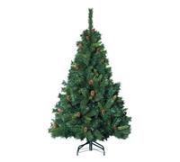 Sapin de Noël Artificiel Hauteur 1m50 Vert avec Pomme DE PIN