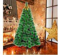 Sapin de Noël Artificiel - HENGMEI - 240cm - Support en métal - Ignifuge - Facile à installer