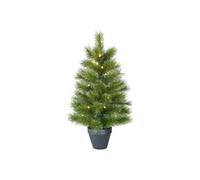 Black Box Trees Glendon Sapin de Noël Artificiel en Pot - Christmas Tree H90 x Ø51 cm - Vert