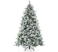 Sapin de Noël Artificiel Lumineux - RELAX4LIFE- 180CM - 250 Lumières LED Blanc Chaud - 752 Branches - Structure Automatique