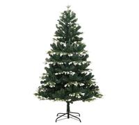 Sapin de Noël artificiel - MOTHINESSTO - YY10283 - 210 cm - Neige floquée - Construction à charnières