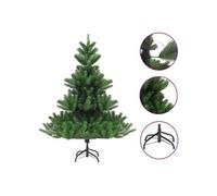 Sapin de Noël Artificiel Nordmann Arbre de Noël Décoration de Vacances Jardin Patio Arrière-cour Extérieur Salon Vert 210 cm