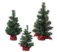 Sapin De Noël Artificiel Réaliste, Mini Ornements Décoratifs, Petites Décorations De Sapin, pour Noël dans la Maison Le Salon la Salle à Manger Le Bar Le Restaurant pour Famille et Amis