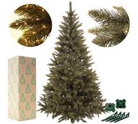 Sapin de Noël Artificiel - SPRINGOS - Épicéa du Caucase - 250 cm - Vert - Support Inclus