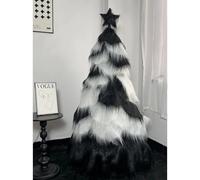 Sapin De Noël Artificiel Unique, Pré-assemblé, De Taille Moyenne, Réutilisable Et Pliable, Idéal For Les Salons, Les Bureaux, Les Centres Commerciaux Et Les Chambres(Style 3,3m/10ft)