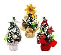 Sapin de Noël Artificiel - ZGEER - 3 Pcs - 22 cm - PVC - Décoration Intérieure
