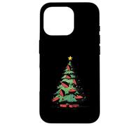 Sapin de Noël avec Inscription « Football » Coque pour iPhone 16 Pro