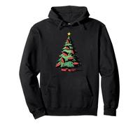 Sapin de Noël avec Inscription « Football » Sweat à Capuche