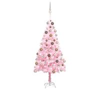 Sapin de Noël avec support Acier Décoration Saisonnière vacances LED vidaXL vida