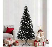 Sapin de Noël avec support Acier Décoration Saisonnière vacances LED vidaXL vida