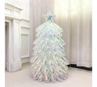 Sapin de Noël Ballon Autoportant Géant avec Père, Foil Vert pour Décorations Fête, Ballons Mylar à Gonfler l'Air pour Intérieur(E)