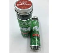 Sapin de Noël Blanc Hiver Sapin Scentsicles 2 Tubes de Parfumé Pendant Ornements - Blanc Hiver Sapin Parfum