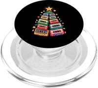 Sapin De Noël Cassette Vieille École Hip Hop PopSockets PopGrip pour MagSafe