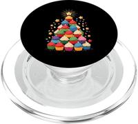 Sapin De Noël Cupcakes Boulanger Cupcake Pâtisserie PopSockets PopGrip pour MagSafe