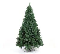 Sapin de Noël de 2,13 m (7 pi), Sapin de Noël Artificiel de qualité supérieure avec 800 extrémités de Branches, avec charnières métalliques, Base Pliable, Montage Facile pour la Maison, Le b