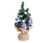 Sapin De Noël De Bureau | Décoration Saisonnière Éclairée,Pièce Maîtresse de Table pour Les Fêtes,pour Appartement Maison Magasin Dortoir Chambre Salon Table De Chevet Étagère Bibliothèque