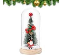 Sapin de Noël de Table LED, Petit Sapin avec éclairage, sapi de Noël décor | Sapin de Noël en matériau artificiel, décoration de table au design festif, mini sapin de Noël pour salon et bureau