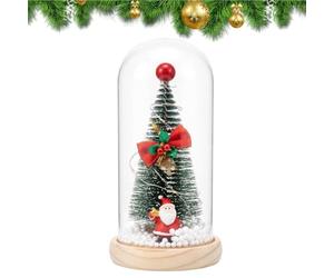 Sapin de Noël de Table LED, Petit Sapin avec éclairage, sapi de Noël décor | Sapin de Noël en matériau artificiel, décoration de table au design festif, mini sapin de Noël pour salon et bureau