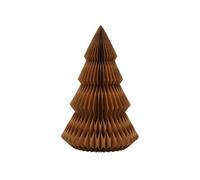 Mica Decorations Sapin de Noël en Papier - Christmas Tree Artificiel Pliable - H152 x Ø104 cm - FSC Mix - Marron