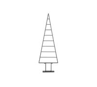 Mica Decorations Décoration sapin de Noël - L50 x l15 x H152 cm - Noir