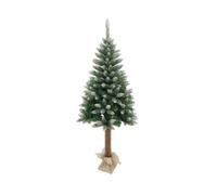 Sapin de Noël des Alpes vertes et enneigées 150x70cm 7house. Vert