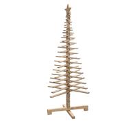 Sapin de Noël en bois articulé - Hauteur 150 cm