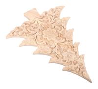 Sapin de Noël en Bois de Table Sculpté, Décor Rustique 3d | Bois Brut Beige, Surface à Peindre, Design Autonome, pour Présentoirs de Table et Plateaux à Étages