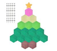 Sapin De Noël En Feutre À Faire Soi-Même 130 x 150 cm Décoration Murale De