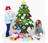 Sapin de Noël en Feutre - Non spécifié - 95cm - Décoration Suspendue - Pour Enfants - Vert-keeper