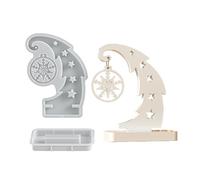 Sapin de Noël en résine avec flocon de neige en silicone pour créer des décorations de Noël uniques en silicone